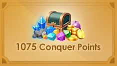 1,075 Conquer Points