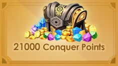 21,000 Conquer Points